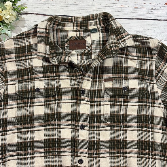 Orvis Oversized Plaid Flannel Shirt Jacket Shacket - Picture 3 of 8